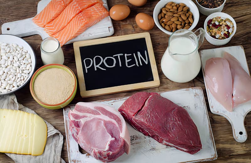 Protein rất quan trọng với cơ thể. (Ảnh: Sưu tầm Internet)
