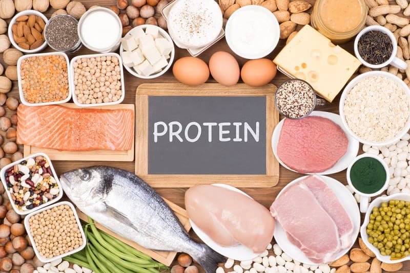 Thực phẩm giàu protein. (Ảnh: Sưu tầm Internet)
