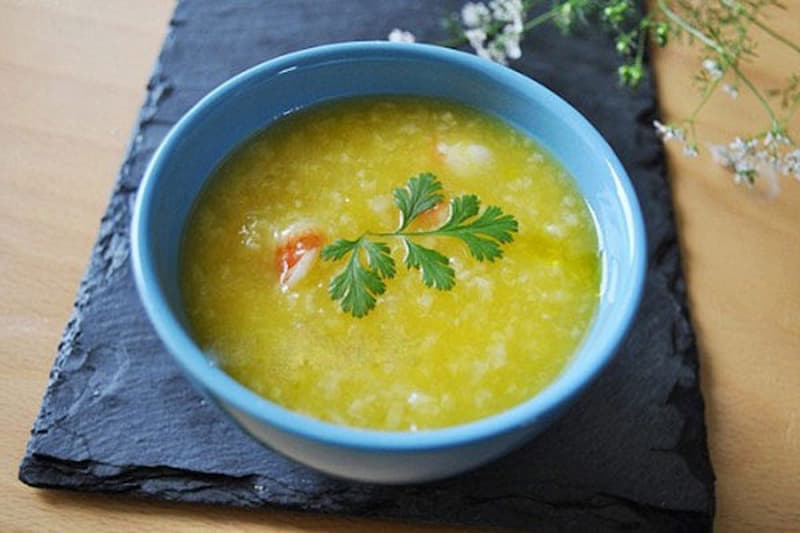 Cháo lòng đỏ trứng. (Ảnh: sưu tầm internet)