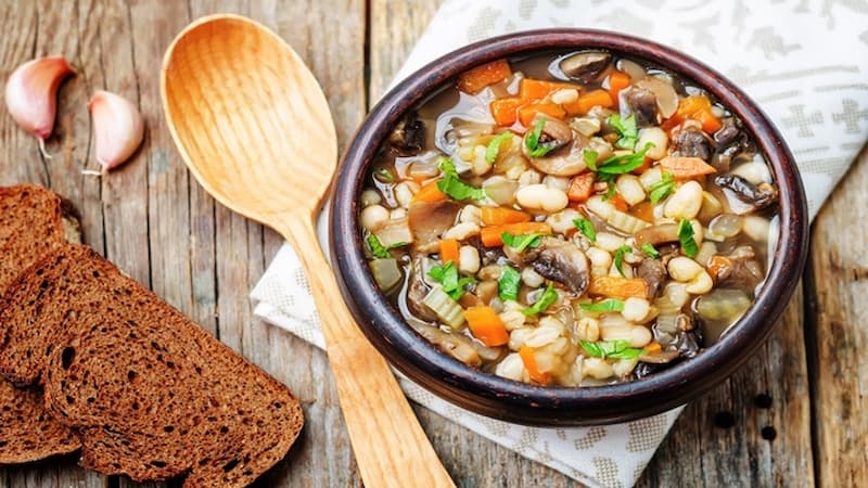 Cách làm súp đậu đơn giản. (Ảnh: sưu tầm internet)