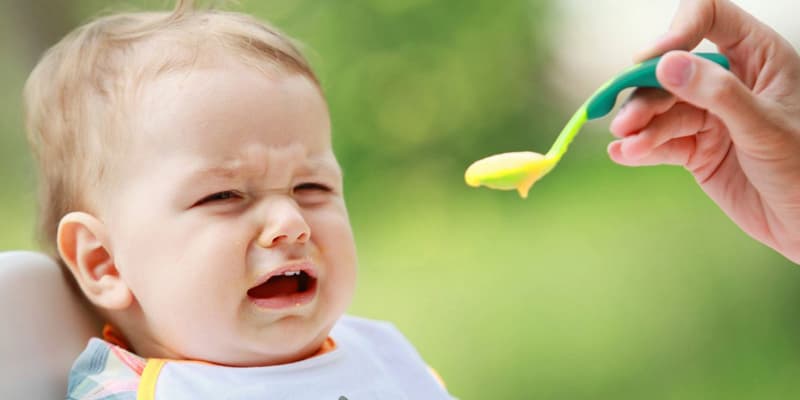 Thời điểm tập cho trẻ sinh non ăn dặm. (Ảnh: sưu tầm internet)