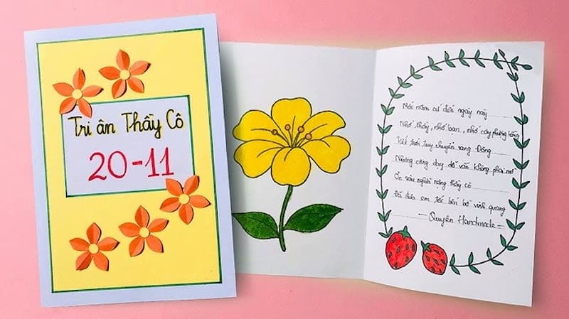 Câu chúc hay cho thiệp chúc mừng ngày Nhà giáo Việt Nam tiếng Anh. (Ảnh: Internet)