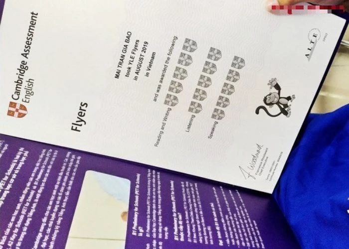 Kỳ thi Flyers được tổ chức thường xuyên, quanh năm. (ảnh: Sưu tầm internet)