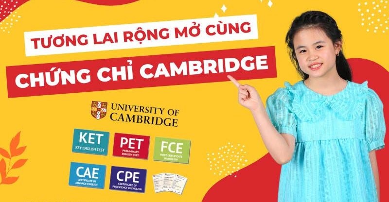 Những bé nhỏ hơn 11 tuổi nên cân nhắc chọn các chứng chỉ Cambridge YLE (Ảnh: Outeref)