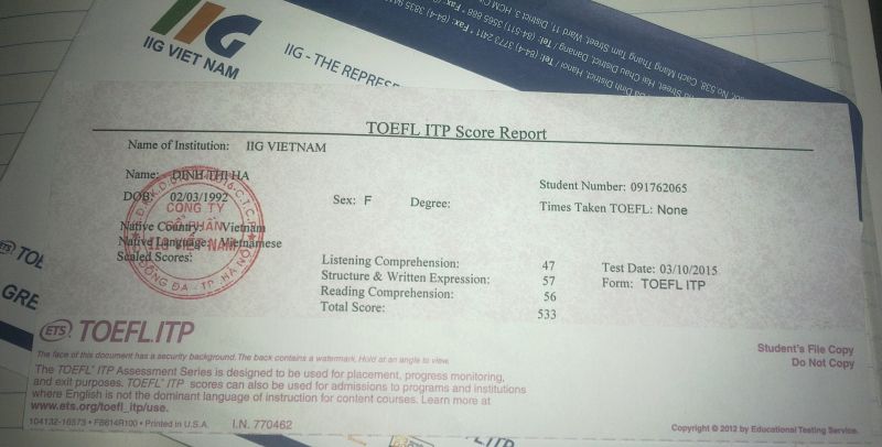 Tìm hiểu về chứng chỉ TOEFL. (Ảnh: Sưu tầm Internet)