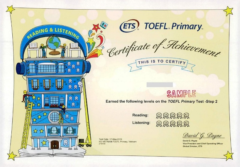 TOEFL Primary là chứng chỉ dành cho trẻ em phổ biến hiện nay (Ảnh: IIG Vietnam)