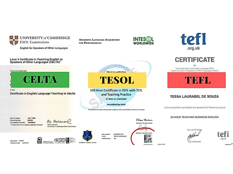 Tìm hiểu ý nghĩa của từng loại chứng chỉ quốc tế.