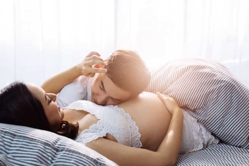 Vì sao có mẹ bầu muốn hoặc không muốn quan hệ khi mang thai? (Ảnh: Internet)