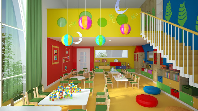 Việc đầu tư cơ sở hạ tầng cho trường mầm non rất đa dạng, cần đảm bảo chất lượng (Ảnh: Sưu tầm internet)