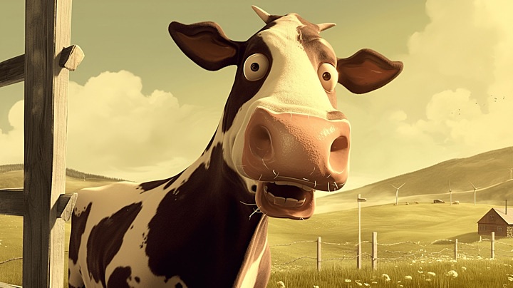 Bò là một loại động vật quen thuộc trong đời sống. (Ảnh: Sưu tầm internet)