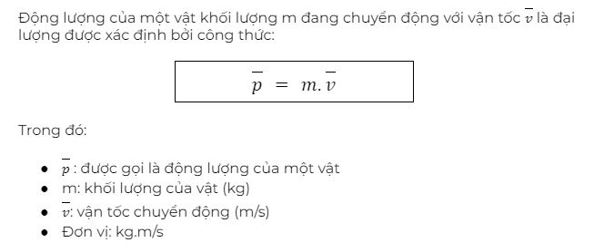 Động Lượng Được Tính Bằng - Công Thức Và Ứng Dụng Thực Tiễn