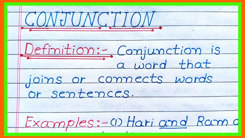 Conjunctions are words used to connect words, phrases, or clauses together (Image: Collected from the Internet)