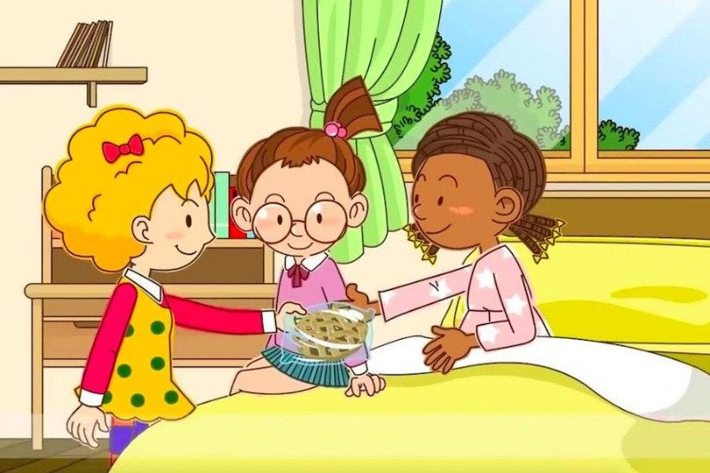 เสริมสร้างสภาพแวดล้อมในการสนทนาให้เด็กได้ฝึกฝนอย่างสม่ำเสมอ (ภาพ: รวบรวมจากอินเทอร์เน็ต)