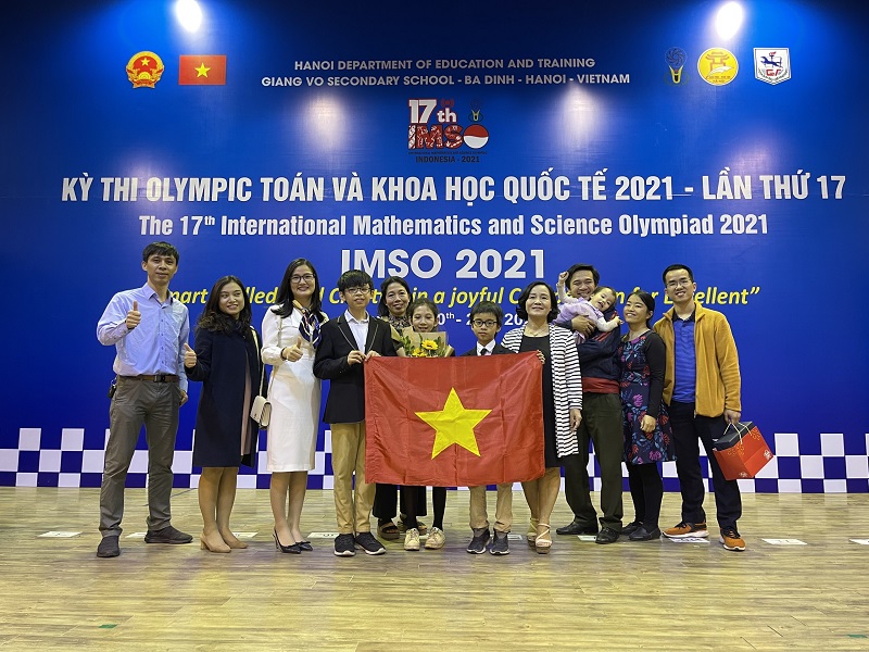 Cuộc thi Olympic toán và khoa học quốc tế (IMSO). (Ảnh: Newton Grammar School)
