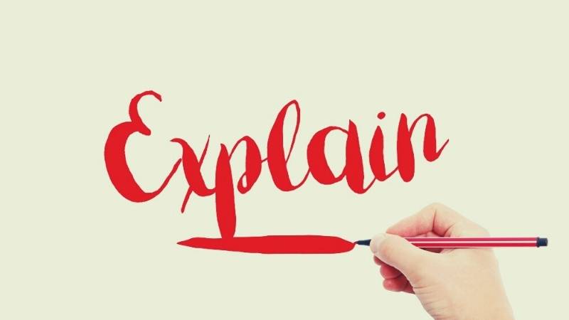 Explain nghĩa là gì? (Ảnh: Shutterstock.com)