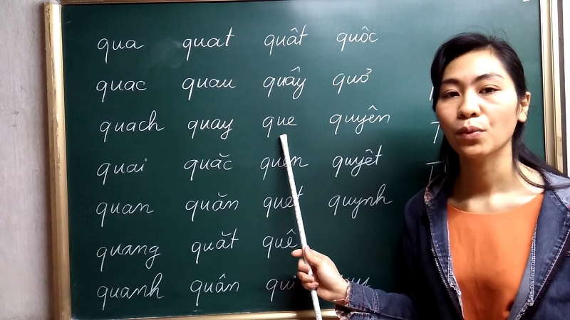 Việc đánh vần chữ quốc trong tiếng Việt đang gặp nhiều bất cập. (Ảnh: Sưu tầm internet)