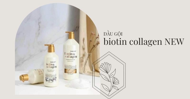 Biotin and Collagen New trị rụng tóc cho mẹ sau sinh (Ảnh: Sưu tầm Internet)