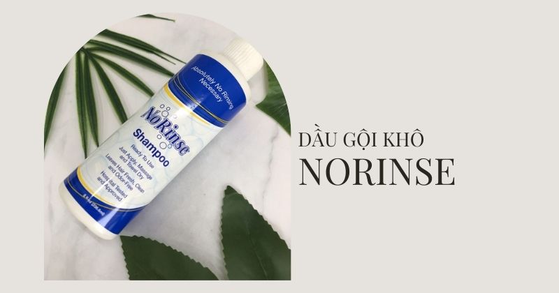 Dầu gội khô sau sinh No Rinse(Ảnh: Sưu tầm Internet)