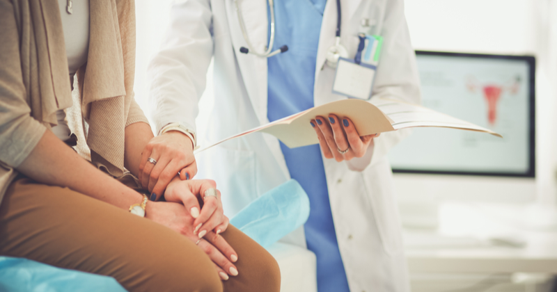 Thăm khám định kỳ giúp ngừa băng huyết hiệu quả (Ảnh: Sưu tầm Internet)