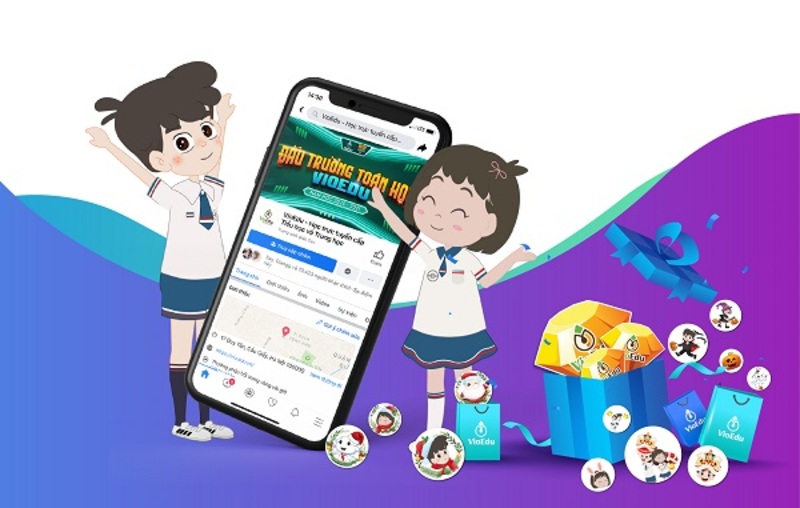 VioEdu là sân chơi toán học thú vị cho các bé tham gia. (Ảnh: VioEdu)