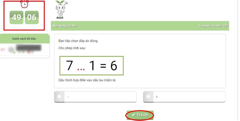 Tham gia trả lời câu hỏi cuộc thi VioEdu. (Ảnh: Download.vn)