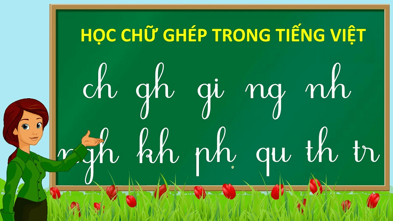 Giúp bé làm quen được với bảng chữ cái tiếng Việt ghép chữ. (Ảnh: Youtube)
