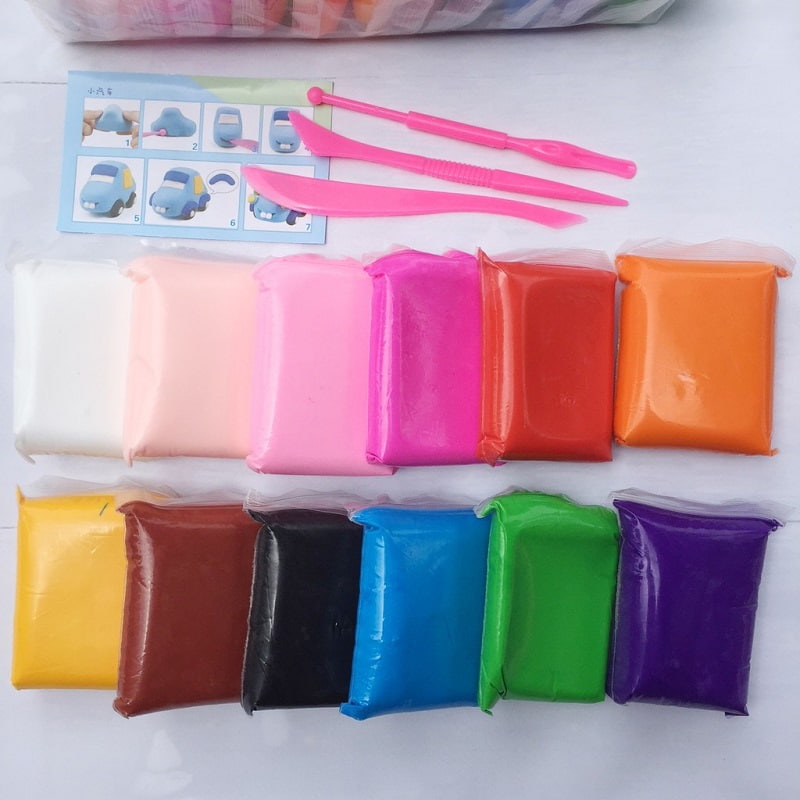 Bộ đất nặn màu sắc. (Ảnh: Sưu tầm Internet)