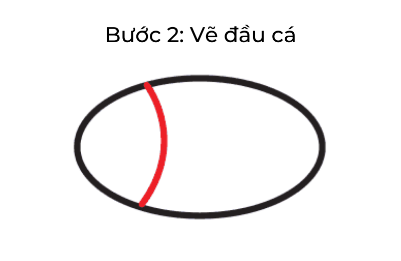 Vẽ đầu cá. (Ảnh: Sưu tầm Internet)