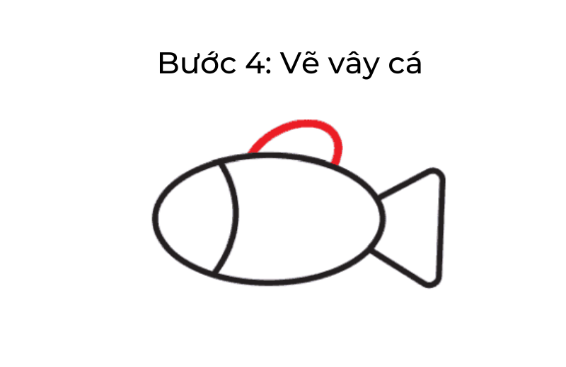 Vẽ vây cá. (Ảnh: Sưu tầm Internet)