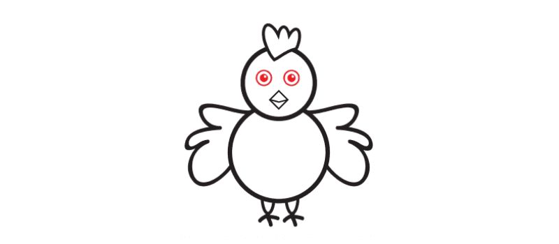 Bước 6. (Ảnh: Wedrawanimals.com)