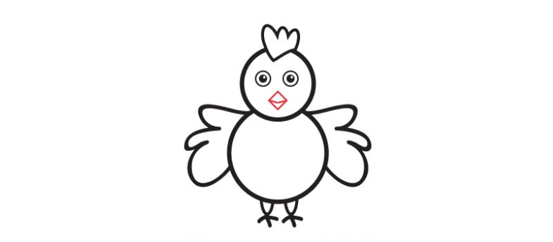 Bước 7. (Ảnh: Wedrawanimals.com)