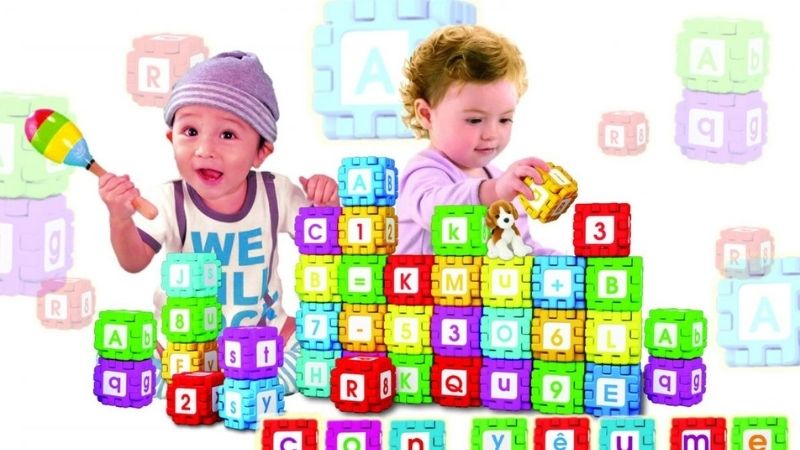 Các trò chơi giúp bé vận động, thêm linh hoạt và tăng khả năng ghi nhớ. (Ảnh: Sưu tầm Internet)