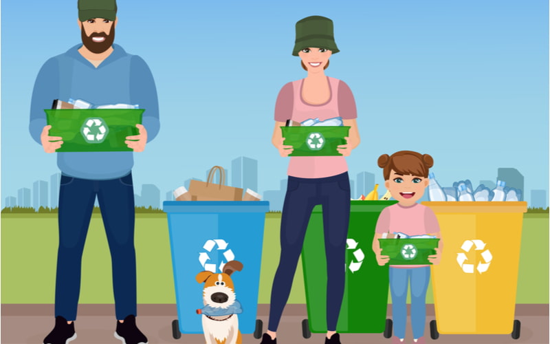 Ba mẹ nên dạy trẻ bảo vệ môi trường từ khi còn bé. (Ảnh: Sưu tầm Internet)