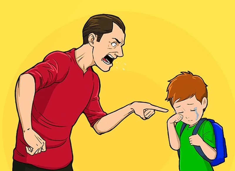 Không ép trẻ nói chuyện với người lớn kể cả đó là người an toàn. (Ảnh: Internet)