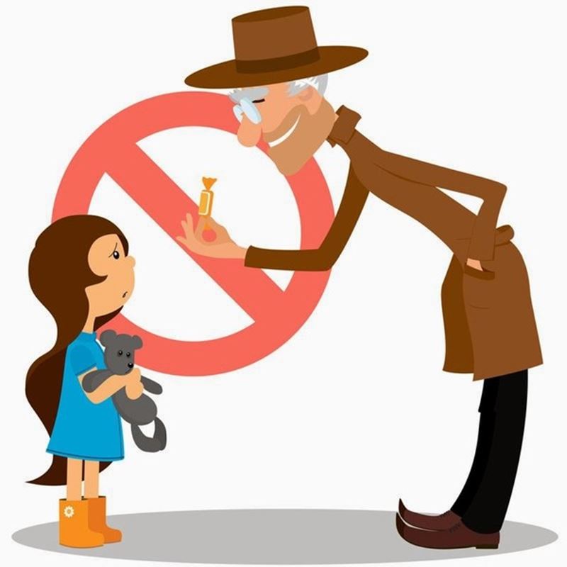 Dặn trẻ không nhận đồ từ người lạ. (Ảnh: Internet)
