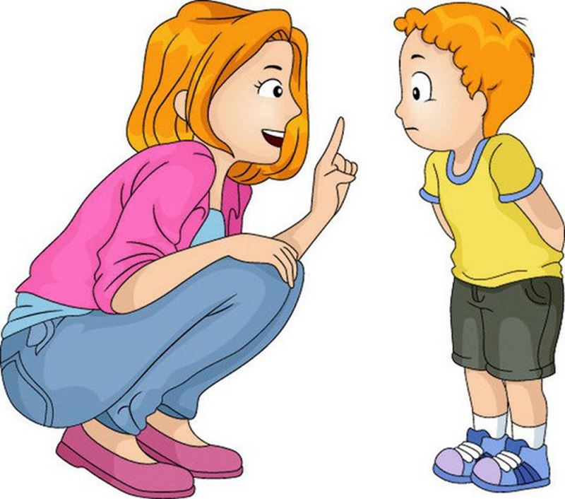 Trò chuyện về những tình huống xấu với con thường xuyên. (Ảnh: Internet)