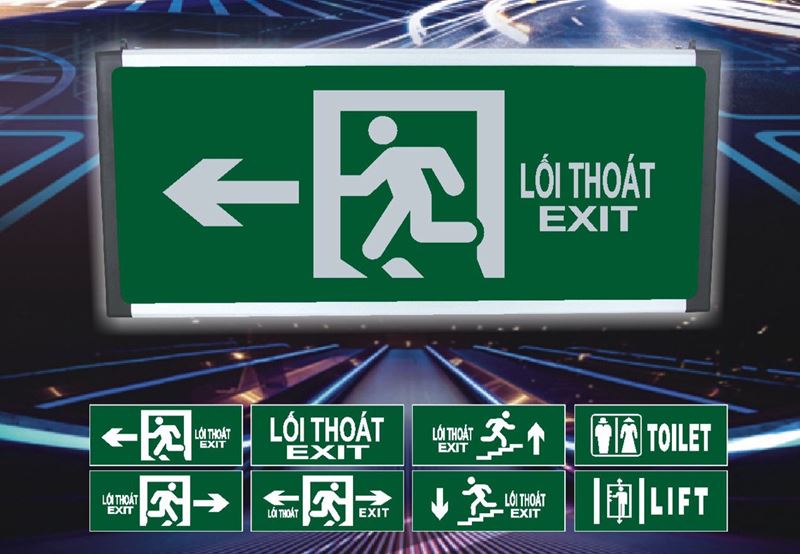 Dạy con ghi nhớ & hiểu các chỉ dẫn thoát hiểm. (Ảnh: Internet)