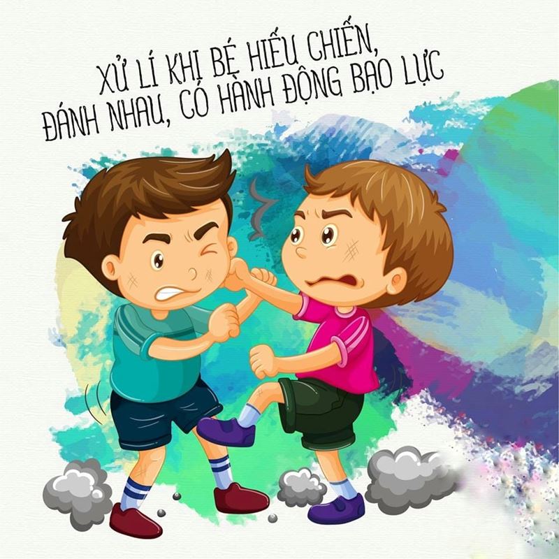 Cách tự vệ khi bị bạn đánh. (Ảnh: Internet)