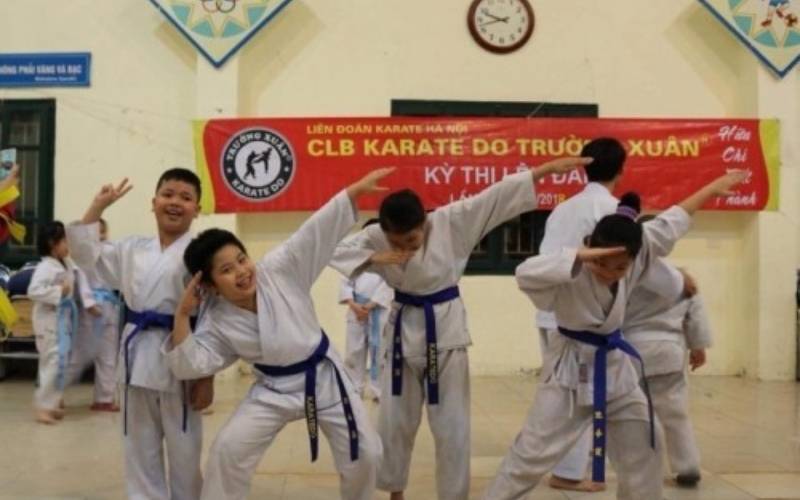 Karatedo Trường Xuân. (Ảnh: Sưu tầm Internet)