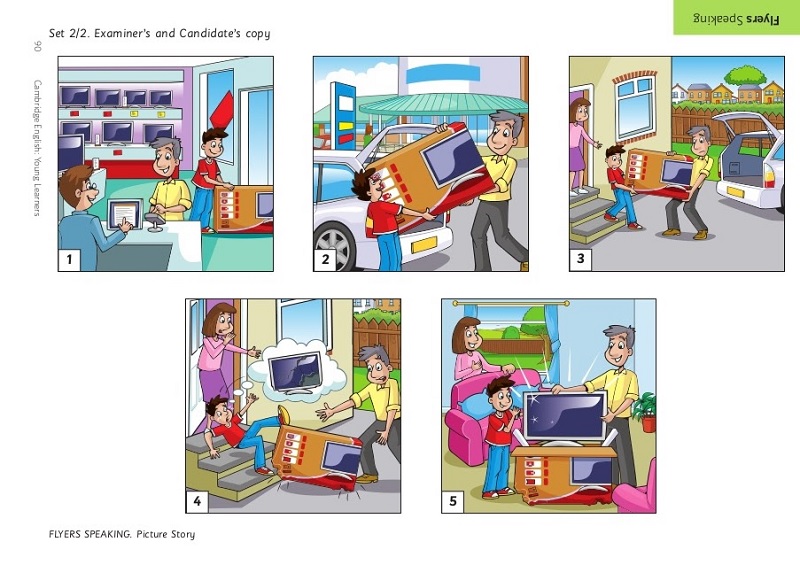 Vì là đề thi nâng cao nên nhiều bé thường mắc lỗi khi làm bài Flyers (Ảnh: Sưu tầm internet)