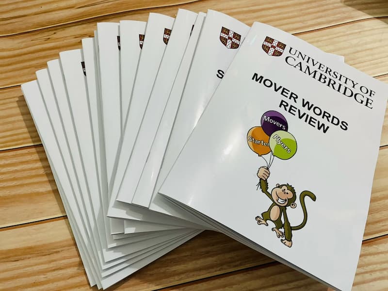 Kiến thức và tài liệu ôn thi Movers hiệu quả. (Ảnh: Internet)