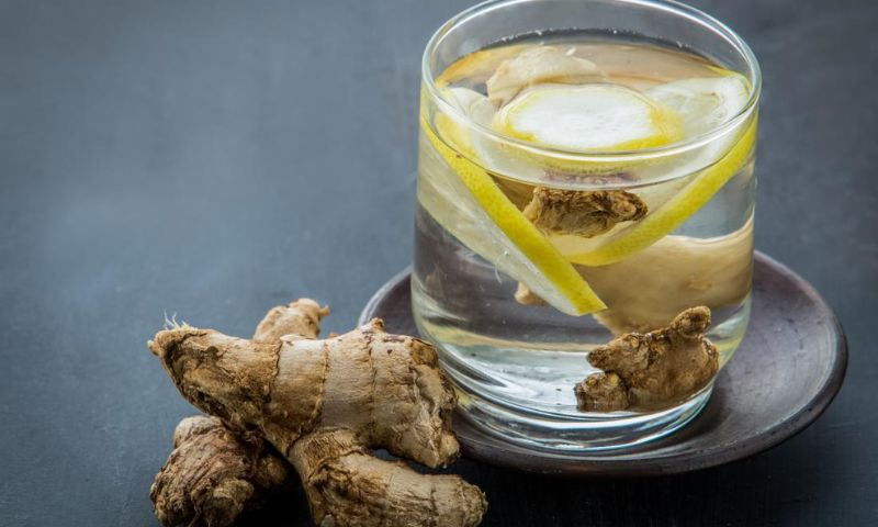 Detox chanh gừng. (Ảnh: Nguồn Internet)