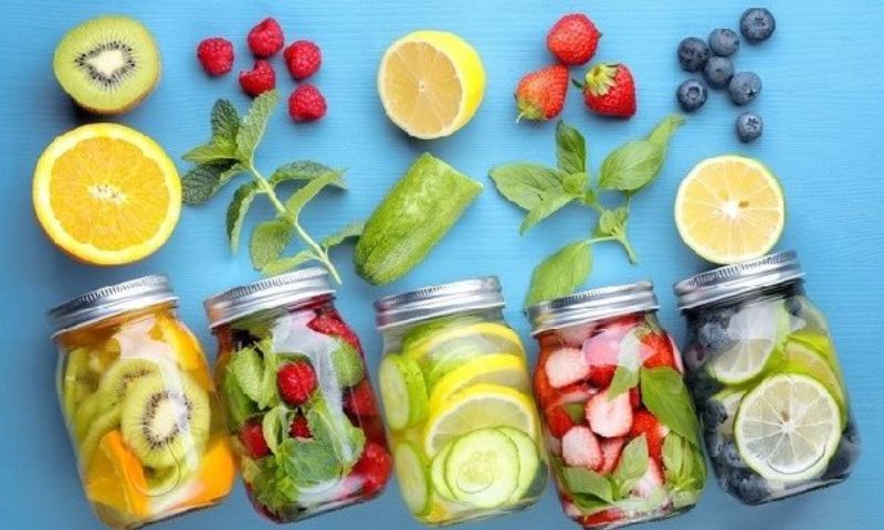 Detox từ trái cây thiên nhiên. (Ảnh: Nguồn Internet)