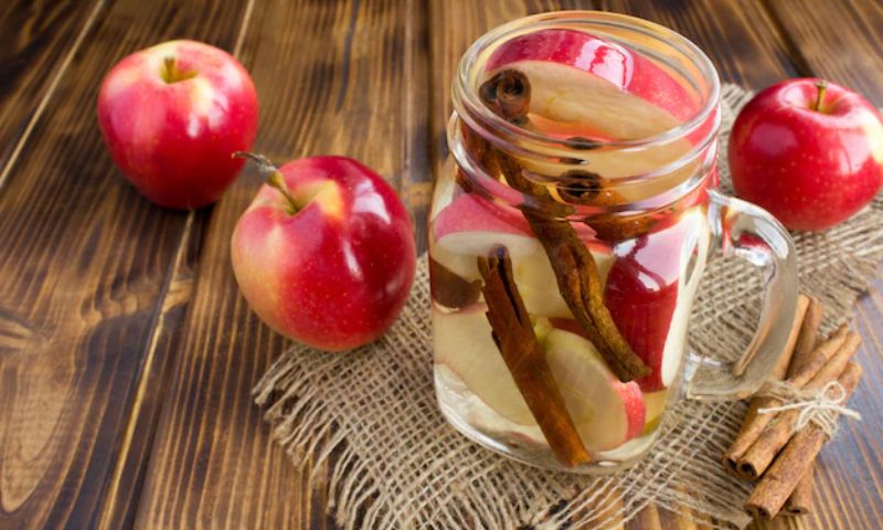 Detox táo quế. (Ảnh: Nguồn Internet)