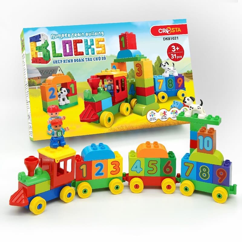 Đồ chơi ghép hình cho bé 2 tuổi. (ảnh: sưu tầm internet)