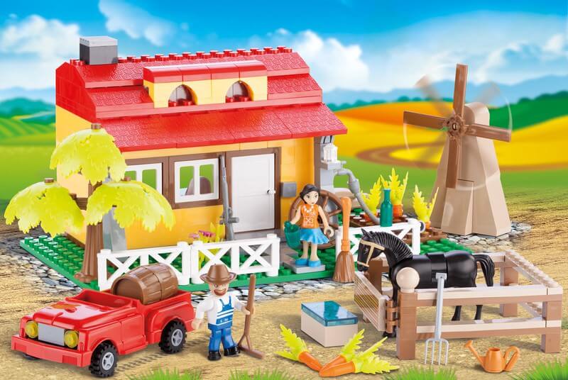 Mô hình lắp ghép nông trại là món đồ chơi thông minh cho bé 4 tuổi. (Ảnh: Sưu tầm Internet)