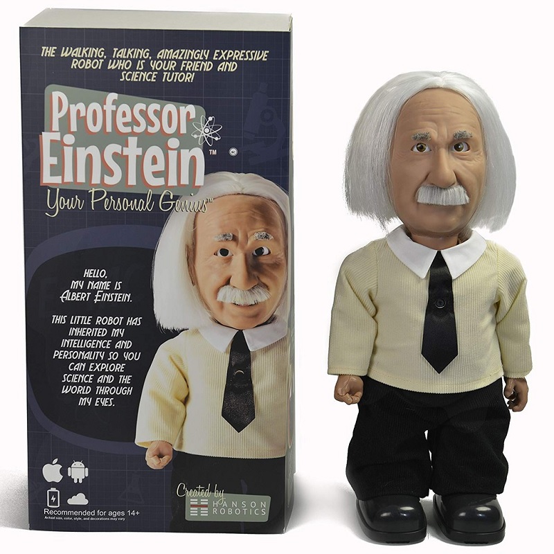 Bộ đồ chơi robot giáo sư Einstein (Ảnh: HiAIrobo)