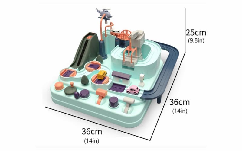 Đồ chơi trí tuệ điều khiển đường xe chạy. (Ảnh: Sưu tầm Internet)