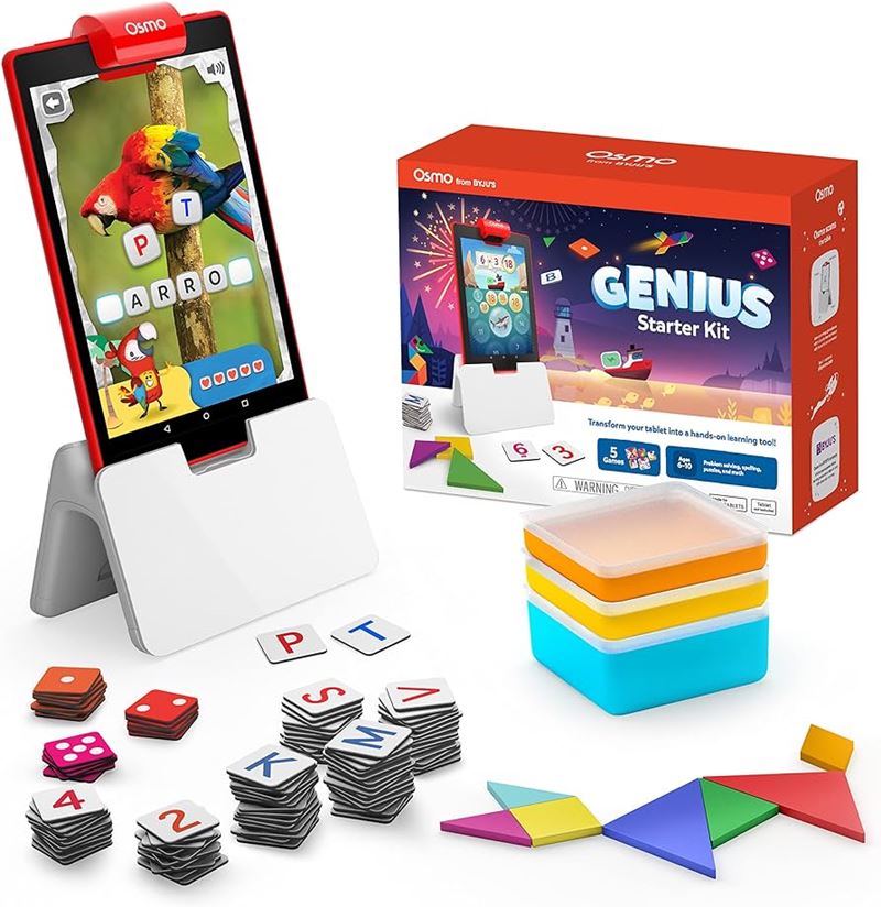 Osmo Genius Starter Kit For Fire Tablet – Classic. (Ảnh: Internet)