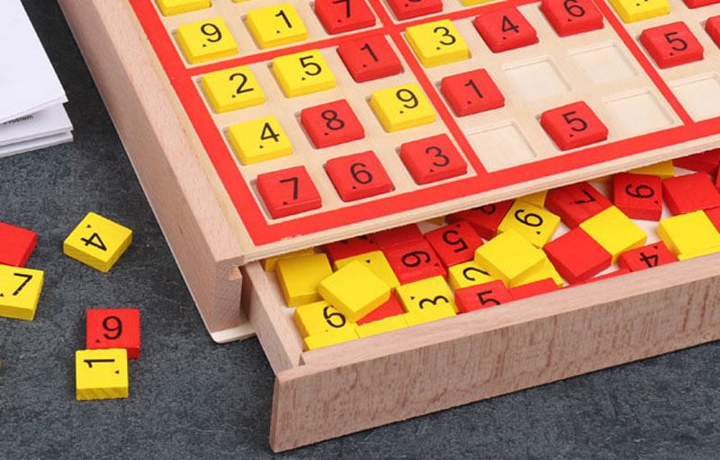 Bộ cờ sudoku cho bé trai 6 tuổi. (Ảnh: Sưu tầm Internet)